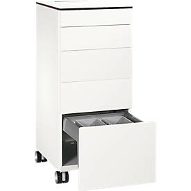 Caddy ASISTO C 3000, 4 Schubladen, mit Abfallsammler, rollbar