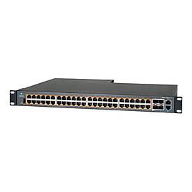 Cambium Networks cnMatrix EX2052R-P - Switch - L3 - managed - 48 x 10/100/1000 (PoE+) + 4 x SFP+ (Uplink) - an Rack mont