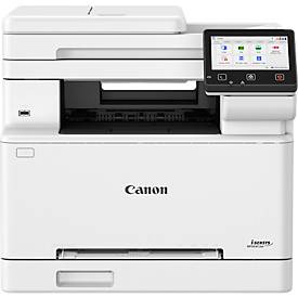 Canon Farblaser-Multifunktionsdrucker i-SENSYS MF664Cdw, 3-in-1, Auto-Duplex, Mobildruck, USB/USB-Host/LAN/WLAN, bis A4