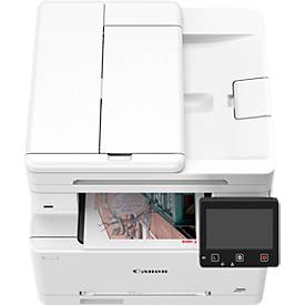 Canon Farblaser-Multifunktionsdrucker i-SENSYS MF664Cdw, 3-in-1, Auto-Duplex, Mobildruck, USB/USB-Host/LAN/WLAN, bis A4