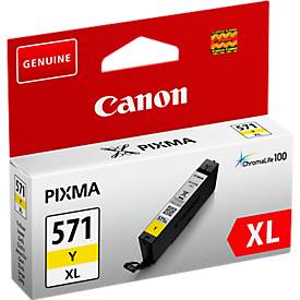 Canon Tintenpatrone CLI-571XL Y, gelb, original