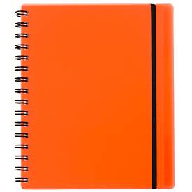 Carnet de notes Easy, A5, KolmaFlex, 100 feuilles, 5 mm, quadrillé, rouge