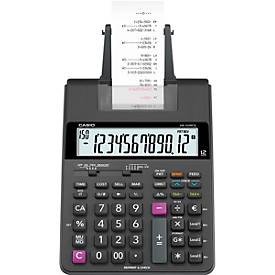 Casio Druckender Tischrechner HR-150RCE, 12-stelliges LC-Display, Papierbreite 58 mm
