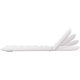 Casio Tischrechner JW-200 SC, 12-stelliges BIG LC-Display, Solar-/Batteriebetrieb, weiß