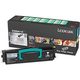 Cassette de toner E250A11E Lexmark, noir