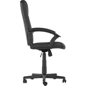 Chefsessel Neapel, Wippmechanik, mit Armlehnen, hohe Rückenlehne mit Nackenstütze, Muldensitz