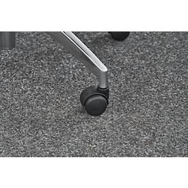 Chefsessel VANDA, Hochlehner, Leder, mit Armlehnen, schwarz