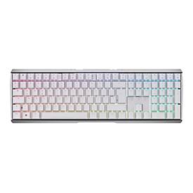 CHERRY 3.0S - Tastatur - Hintergrundbeleuchtung - kabellos - 2.4 GHz, Bluetooth 5.2 - QWERTZ