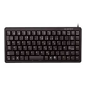 Image of CHERRY Compact-Keyboard G84-4100 - Tastatur - Schweiz - Schwarz