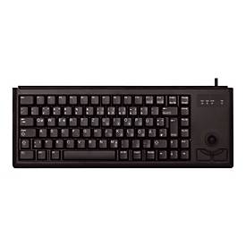 CHERRY Compact-Keyboard G84-4400 - Tastatur - Englisch - Schwarz