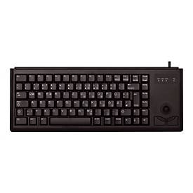 CHERRY Compact-Keyboard G84-4400 - Tastatur - USB - Pan-Nordic - Schwarz