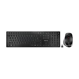 CHERRY DW 9500 SLIM - Tastatur-und-Maus-Set - kabellos - 2.4 GHz, Bluetooth 4.0 - AZERTY - Französisch