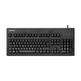 CHERRY G80-3000 - Tastatur - PS/2, USB - Deutsch - Schwarz