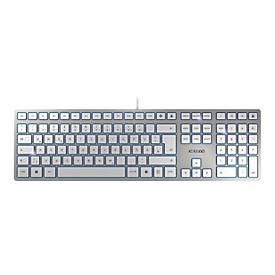 CHERRY KC 6000 SLIM - Tastatur - USB-C - QWERTZ - Deutsch - Tastenschalter: CHERRY SX