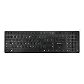 CHERRY KW 9100 SLIM - Tastatur - kabellos - 2.4 GHz, Bluetooth 4.0 - Spanisch - Tastenschalter: CHERRY SX