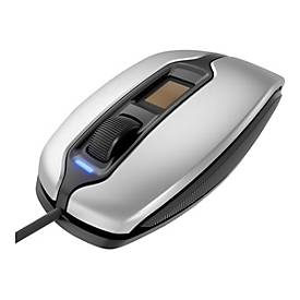 CHERRY MC4900 - Maus - USB - Silver/Black