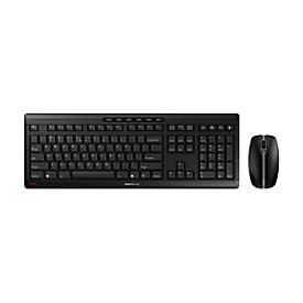 CHERRY STREAM DESKTOP RECHARGE - Tastatur-und-Maus-Set - QWERTY - US mit Euro-Symbol - Schwarz