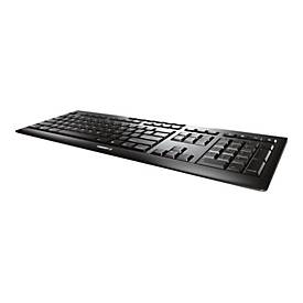 CHERRY STREAM KEYBOARD WIRELESS - Tastatur - US International - Schwarz