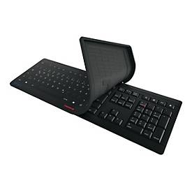 CHERRY STREAM - Tastatur - kabellos - Deutsch - Tastenschalter: CHERRY SX - Schwarz