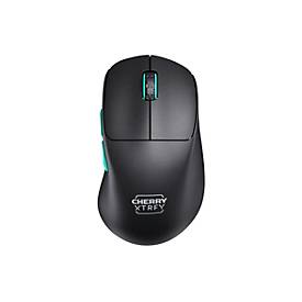 CHERRY Xtrfy M64 - Maus - ergonomisch - 5 Tasten - kabellos - 2.4 GHz