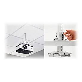 Chief Universal Suspended Ceiling Projector System - White - Befestigungskit (Anschlussplatte, Hängedeckenplatte, Spalte)