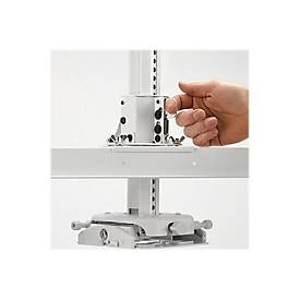 Chief Universal Suspended Ceiling Projector System - White - Befestigungskit (Anschlussplatte, Hängedeckenplatte, Spalte)