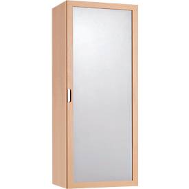 Chromregal Balton B III, Korpus, mit Tür und 2 Böden