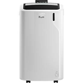 Climatiseur mobile De'Longhi Pinguino PAC EM90 SILENT, système air-air, avec tuyau d'évacuation d'air, jusqu'à 2,5 kW, max. 400 m³/h, pièces jusqu'à 90 m