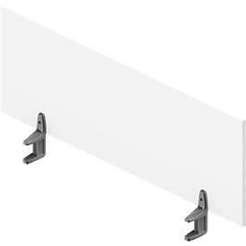 Cloison de séparation de table ARLON-OFFICE, 1200 mm, blanc