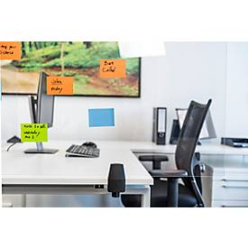 Cloison de table réglable en hauteur, verre acrylique/polystyrène, transparent, épaisseur 5 mm, L 750 x H 580 mm