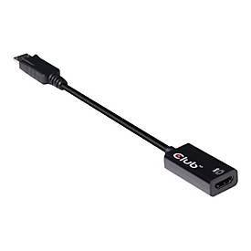 Image of Club 3D Videoadapter - DisplayPort / HDMI - 19.17 cm