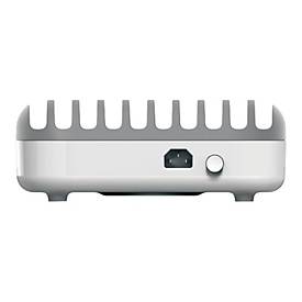 Compulocks 10 Ports USB Charging Dock Station With UK Plug - Ladestation - 120 Watt - 2.4 A - 10 Ausgabeanschlussstellen (USB)