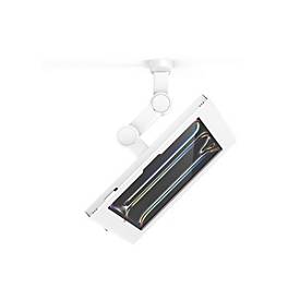 Compulocks Befestigungskit (Gehäuse, Wandmontage) - Schwenkarm - für Tablett - verriegelbar - Metall - weiß - Bildschirmgröße: 27.9 cm (11')