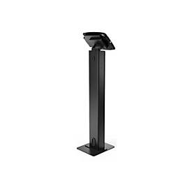 Compulocks Galaxy Tab A8 10.5' Space Enclosure Brandable Floor Stand Plus Hub - Aufstellung - für Tablett - Schwarz - Bildschirmgröße: 26.7 cm (10.5')