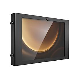 Compulocks Galaxy Tab S9+/S9FE+ 12.4' Apex Secured Enclosure Wall Mount - Gehäuse - tragbare, freiliegende Front-/Rückkamera und Sensoren - für Tablett - verriegelbar - Metallrahmen - Schwarz - Bildschirmgröße: 27.9 cm (12.4')