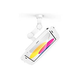 Compulocks iPad 10th-11th (A16) Gen Space Enclosure Swing Wall Mount White - Befestigungskit (Gehäuse, VESA-Halterung mit Schwingarm)