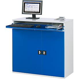 Computer-Schrank Typ 1100T-M60, B 1100 x T 520 x H 1060 mm, stationär