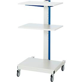 Computer-Ständer Typ 6001, B 650 x T 650 x H 1150 mm, mobil