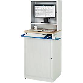 Computer-Station adlatus Typ 2015, B 720 x T 660 x H 1810 mm, stationär