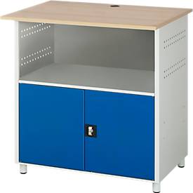 Image of Computer-Station Typ 6001, B 1100 x T 800 x H 1100 mm, stationär