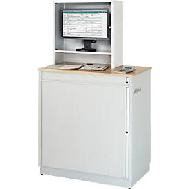 Computer-Station Typ 6018, B 1030 x T 660 x H 1810 mm, stationär
