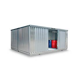 Image of Container-Kombination SAFE TANK 4000, für aktive Lagerung