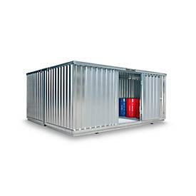 Container-Kombination SAFE TANK 4000, für aktive Lagerung