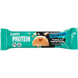 Corny Menüriegel Corny Protein Crunchy Vanilla & White Choc, Karton mit 12 Reigel je 45g