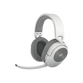 CORSAIR Gaming HS55 WIRELESS - Headset - ohrumschließend - 2,4 GHz - kabellos - weiß