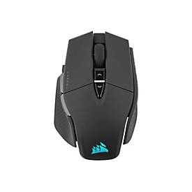 CORSAIR Gaming M65 RGB ULTRA WIRELESS - Maus - optisch - 8 Tasten - kabellos, kabelgebunden - Bluetooth, 2.4 GHz