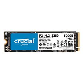 Image of Crucial P2 - Solid-State-Disk - 500 GB - intern - M.2 2280 - PCI Express 3.0 x4 (NVMe)