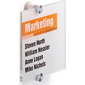 Crystal Sign Türschild, Acrylglas, 148 x 148 mm