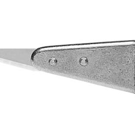 Cuttermesser Martor Trimmex Simplasto, ergonomisch, rutschfest, mit Kappe und Öse, L 163 x B 7,5 x H 17 mm, Stahl/Aluminium/Kunststoff, schwarz