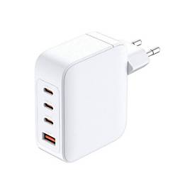 D-Link DCF-141 - Netzteil - GaN - 140 Watt - 5 A - Power Delivery 3.1, QC 4.0 - 4 Ausgabeanschlussstellen (3 x USB-C, USB Typ A)
